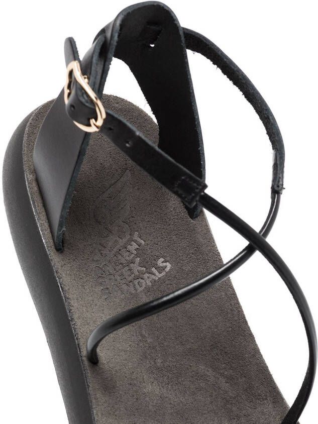 Ancient Greek Sandals Anastasia strappy sandals Black