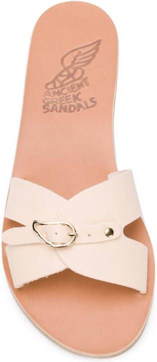 Ancient Greek Sandals Anna slides White