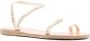 Ancient Greek Sandals Apli Eleftheria leather sandals White - Thumbnail 2