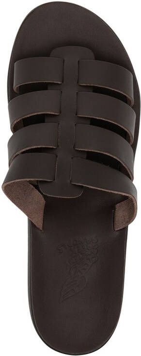 Ancient Greek Sandals Apollonas leather sandals Brown