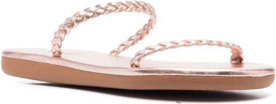 Ancient Greek Sandals Aprilia braid-strap sandals Pink