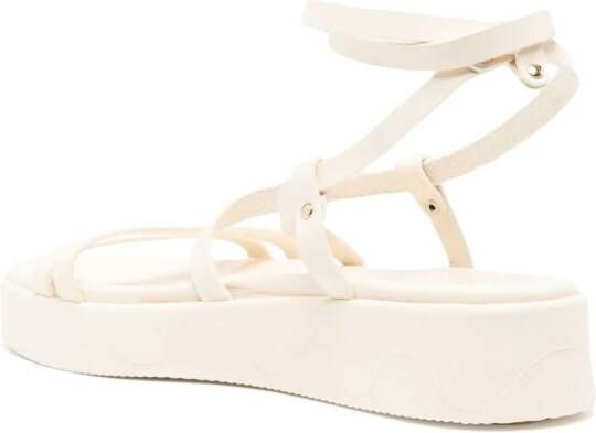 Ancient Greek Sandals Aristea 40mm leather sandals White
