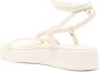 Ancient Greek Sandals Aristea 40mm leather sandals White - Thumbnail 3