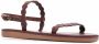Ancient Greek Sandals Aroula leather sandals Brown - Thumbnail 2