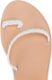Ancient Greek Sandals braided Eleftheria strappy sandals White - Thumbnail 5