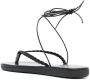 Ancient Greek Sandals braided open-toe sandals Black - Thumbnail 3