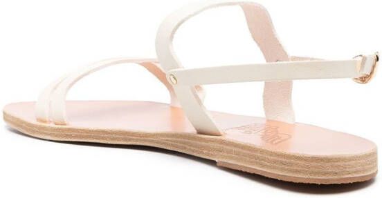Ancient Greek Sandals Chania slingback sandals White