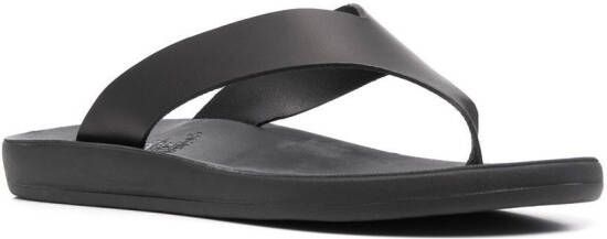 Ancient Greek Sandals Charys Comfort leather flip-flops Black