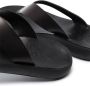 Ancient Greek Sandals Charys leather sandals Black - Thumbnail 2