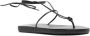 Ancient Greek Sandals Chordi leather sandals Black - Thumbnail 2