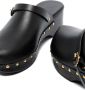 Ancient Greek Sandals Classic Closed 55mm studded clogs Black - Thumbnail 2
