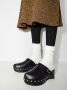 Ancient Greek Sandals Classic Closed 55mm studded clogs Black - Thumbnail 3