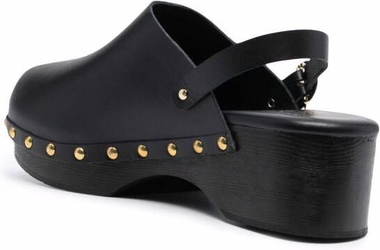 Ancient Greek Sandals Classic Closed 70mm studded clogs Black