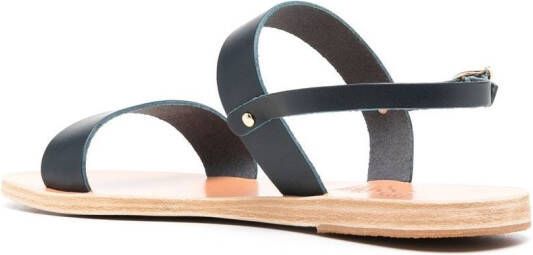 Ancient Greek Sandals Clio leather sandals Blue