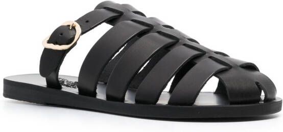 Ancient Greek Sandals Cosmia slip-on sandals Black