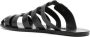 Ancient Greek Sandals Cosmo flat leather sandals Black - Thumbnail 3