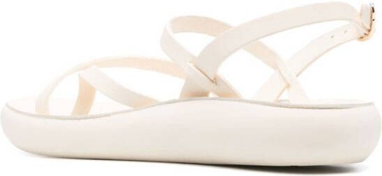 Ancient Greek Sandals crossover-strap leather sandals White
