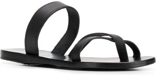 Ancient Greek Sandals Daphnae sandals Black