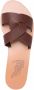 Ancient Greek Sandals Desmos crossover leather-strap sandals Brown - Thumbnail 4