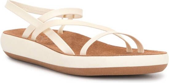 Ancient Greek Sandals Dimitra open-toe sandals White