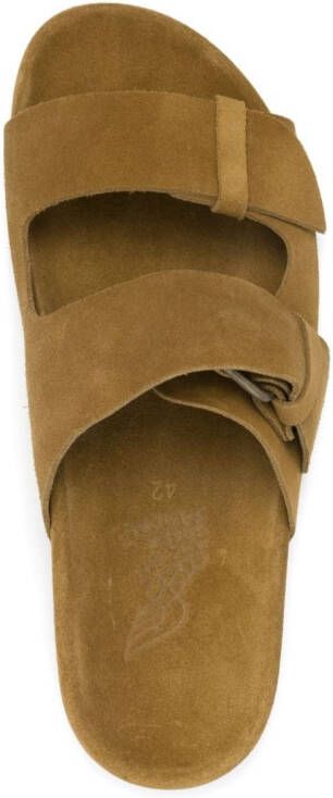 Ancient Greek Sandals Diógenes suede sandals Brown