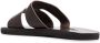 Ancient Greek Sandals double-strap leather sandals Black - Thumbnail 3