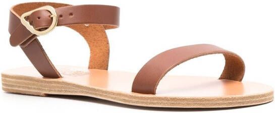 Ancient Greek Sandals Drama leather sandals Brown