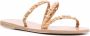 Ancient Greek Sandals Ekaterini pearl leather sandals Neutrals - Thumbnail 2