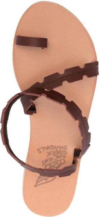 Ancient Greek Sandals Ele flat sandals Brown