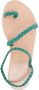 Ancient Greek Sandals Eleftheria braided-strap sandals Green - Thumbnail 4