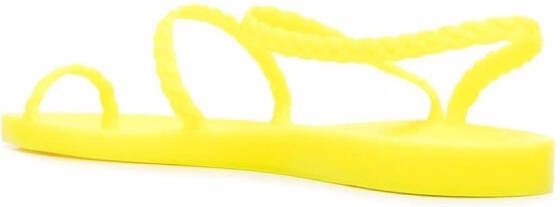 Ancient Greek Sandals Eleftheria braided-strap sandals Yellow