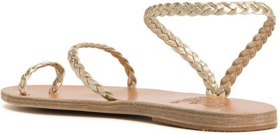 Ancient Greek Sandals Eleftheria flat sandals Brown