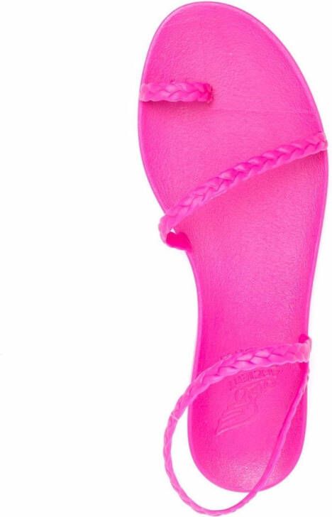 Ancient Greek Sandals Eleftheria jelly sandals Pink