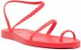 Ancient Greek Sandals Eleftheria jelly sandals Red - Thumbnail 2