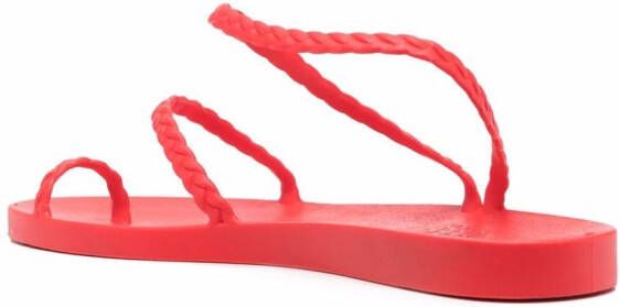 Ancient Greek Sandals Eleftheria jelly sandals Red