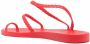 Ancient Greek Sandals Eleftheria jelly sandals Red - Thumbnail 3