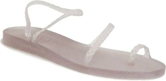 Ancient Greek Sandals embellished flat sandals Neutrals