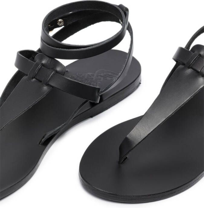 Ancient Greek Sandals Estia strappy sandals Black