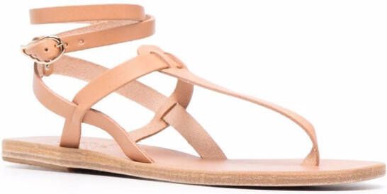 Ancient Greek Sandals Estia T-bar leather sandals Neutrals