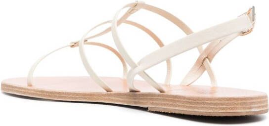 Ancient Greek Sandals Fay flat leather sandals Neutrals