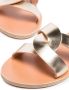 Ancient Greek Sandals Gold Desmos crossover leather sandals - Thumbnail 4