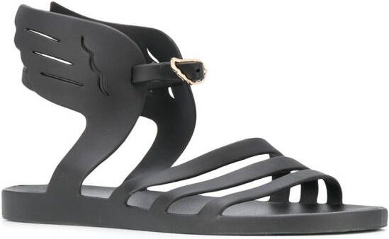 Ancient Greek Sandals Ikaria jelly sandals Black