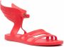 Ancient Greek Sandals Ikaria jelly sandals Red - Thumbnail 2