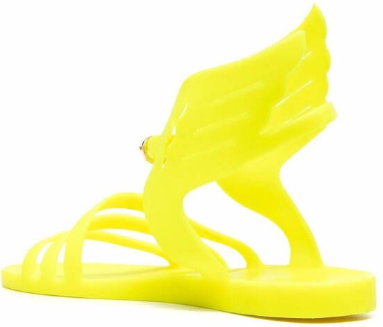 Ancient Greek Sandals Ikaria jelly sandals Yellow