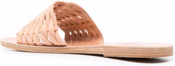 Ancient Greek Sandals interwoven-strap sandals Neutrals