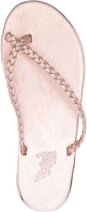 Ancient Greek Sandals Ioulia braided-strap sandals Pink