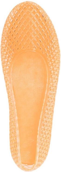 Ancient Greek Sandals Iro jelly ballerina shoes Orange