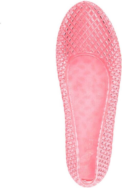 Ancient Greek Sandals Iro jelly ballerina shoes Pink