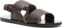Ancient Greek Sandals Irodotos flat leather sandals Brown - Thumbnail 2