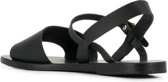 Ancient Greek Sandals Kaliroi sandals Black